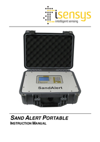 Thumbnail of document Manual - SandAlert Portable Monitoring System